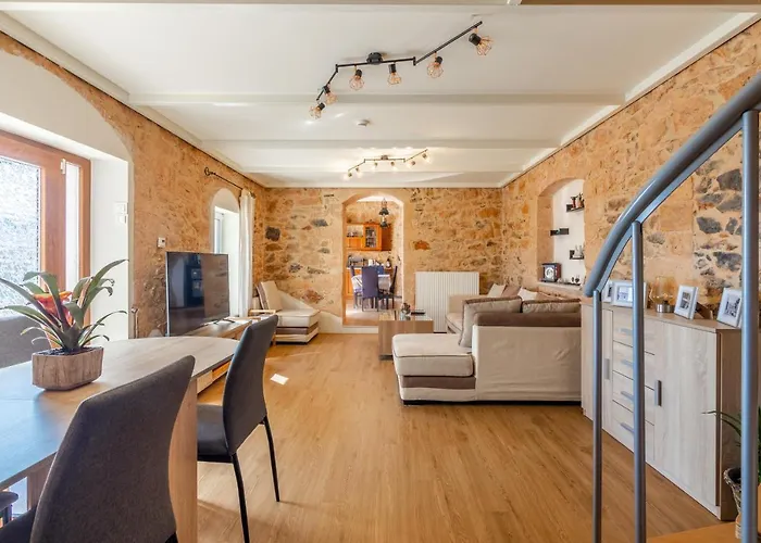 度假居 Crete Island Iraklion Thrapsano House For Up To 8 Persons